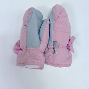 #1657 3M Thinsulate Insulation Isolant Pink Kid’s Winter Gloves | Size: 2T-4T